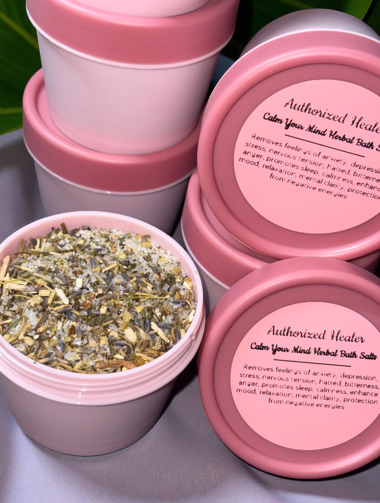 Calm Your Mind Herbal Bath Salt